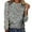 A-Grey71, variant on Womens T-Shirts Colorful Galaxy Pattern Long Sleeve O Neck Tshirts Carnival Spring Wear Lightweight Stylish Tops