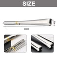 thumbnail image 2 of Mini pinzas para aperitivos, Juego de 3, utensilios de cocina de Metal para servir hielo, azúcar, postre, pinzas pequeñas de acero inoxidable, 2 of 8
