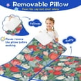 thumbnail image 3 of Pioneer Flower Floral Print Pattern Toddler Nap Mats for Kids Preschool,Sleeping Mat Bag or Kids,Toddler Sleeping Bag,Toddler Nap Mat or Daycare, 3 of 6