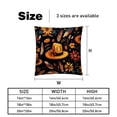 thumbnail image 5 of Thanksgiving Hat Throw Pillow Covers Set of 2 - Velvet Decorative Pillow Cases with Unique Patterns, 16x16, 18x18, 20x20 Couch, Sofa - Throw Pillows for Living Room, 5 of 6