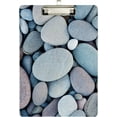thumbnail image 1 of FMSHPON 3D Sea Round Cobblestone Print Clipboard Hardboard Wood Nursing Clip Board and Pull for Standard A4 Letter 13x9 inches, 1 of 6