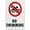 Warning Sign 1, variant on Chemical Free Yard Do Not Spray Chemicals Pesticides Herbicides Sign Sign, 8"x12" Grade Reflective Sheeting Rust Free Aluminum, Weather Resistant, Waterproof, Easy To Mount
