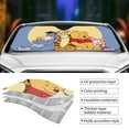 thumbnail image 5 of Winnie the Pooh Car Windshield Sunshade Automotive Sun Shade for Cars SUV Trucks Visor Cover Fits Most Car SUV, 5 of 9