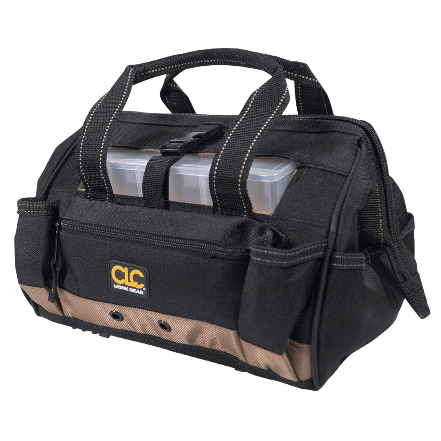 Clc Tote Bag 3 Pockets 12 " Lx8 " Wx9 " H, 8 " W, 8 " X 3 "