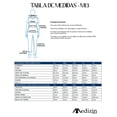 thumbnail image 4 of Scrubs Médicos Mujer | Uniformes para Doctoras y Enfermeras   M13  blanco CH, 4 of 4