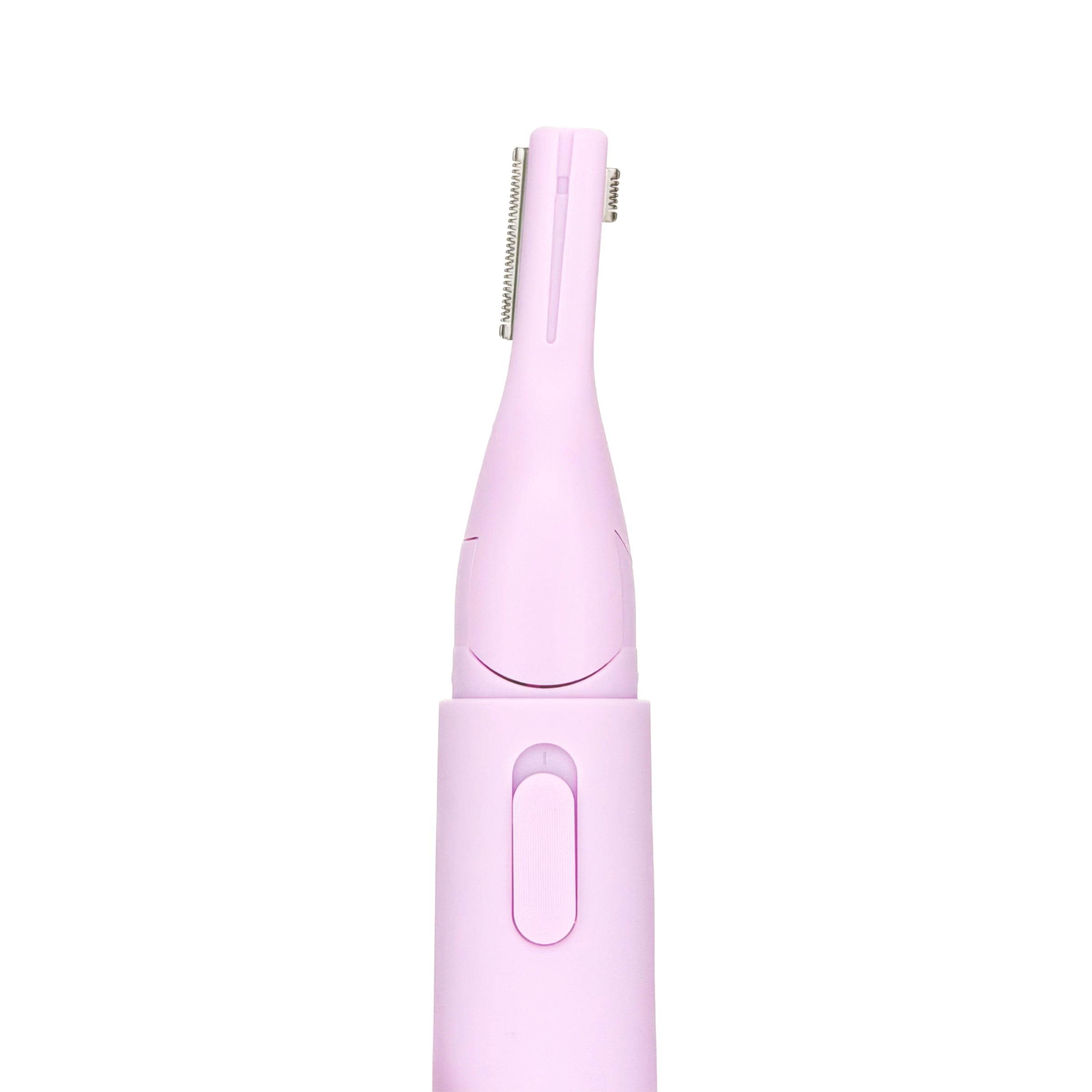 KENZZI Rechargeable Facial Shaver & Eyebrow Trimmer Equipped with Dual Razor Blades for Detailed Shaping and Efficient Grooming, Purple