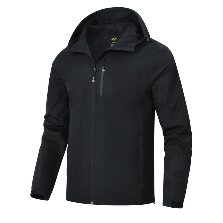 Weilanxin Men's Waterproof Packable Rain Jacket photo 1