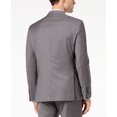 thumbnail image 2 of DKNY Mens Stretch Two Button Blazer Jacket, Grey, 36 Short, 2 of 3