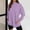 Purple, variant on Womens Solid Color Hoodless Sweatshirts Fashion Trendy Round Neck Pullover Long Sleeves Loose Blouses Tops Green M