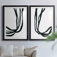 thumbnail image 6 of Wexford Home Onyx Ribbon I Premium Framed Print, 30.5" x 42.5" - Ready to Hang, Black (Set of 2), 6 of 9