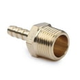 thumbnail image 2 of U.S. Solid 1/4 in Barb x 3/8 in MNPT Brass Fitting Hose Adapter, 2 of 5