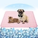thumbnail image 1 of Esterilla de enfriamiento automático para perros y gatos, almohadillas de enfriamiento lavables para mascotas, manta para dormir, esterilla para dormir de seda helada, cama para dormir transpirable, 1 of 5