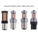 thumbnail image 4 of Gwong Autos T20 1157 3030 27SMD Coche Signal de giro de freno Aparcamiento inverso Aparcamiento LED Bombilla Luz Gwong 24008770, 4 of 7