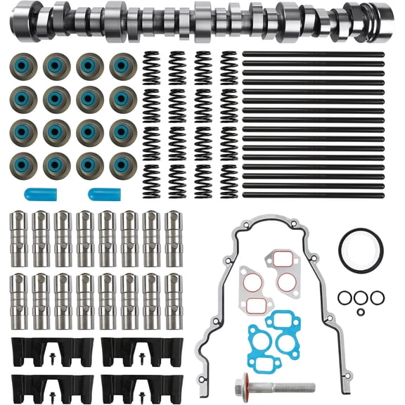 Sloppy Mechanics Stage 2 Camshaft Kit For GM Chevy GMC Buick 1997-2007 SS2 LS1 4.8 5.3 5.7 6.0 6.2 LS Cam LQ4/LM7