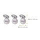 thumbnail image 2 of 10 mini pinzas para el pelo con perlas artificiales para niña, pinzas decorativas para el pelo trenzado., 2 of 5