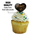 thumbnail image 3 of The Hobbit The Desolation of Smaug Logo Heart Love Cupcake Picks Toppers Decoration Set of 6, 3 of 7
