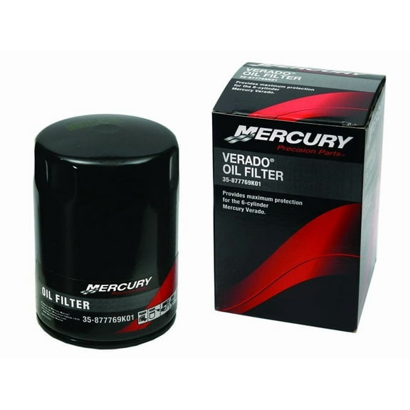 35-877769K01 Mercury Verado 4-Stroke Outboard Motor Oil Filter Marine