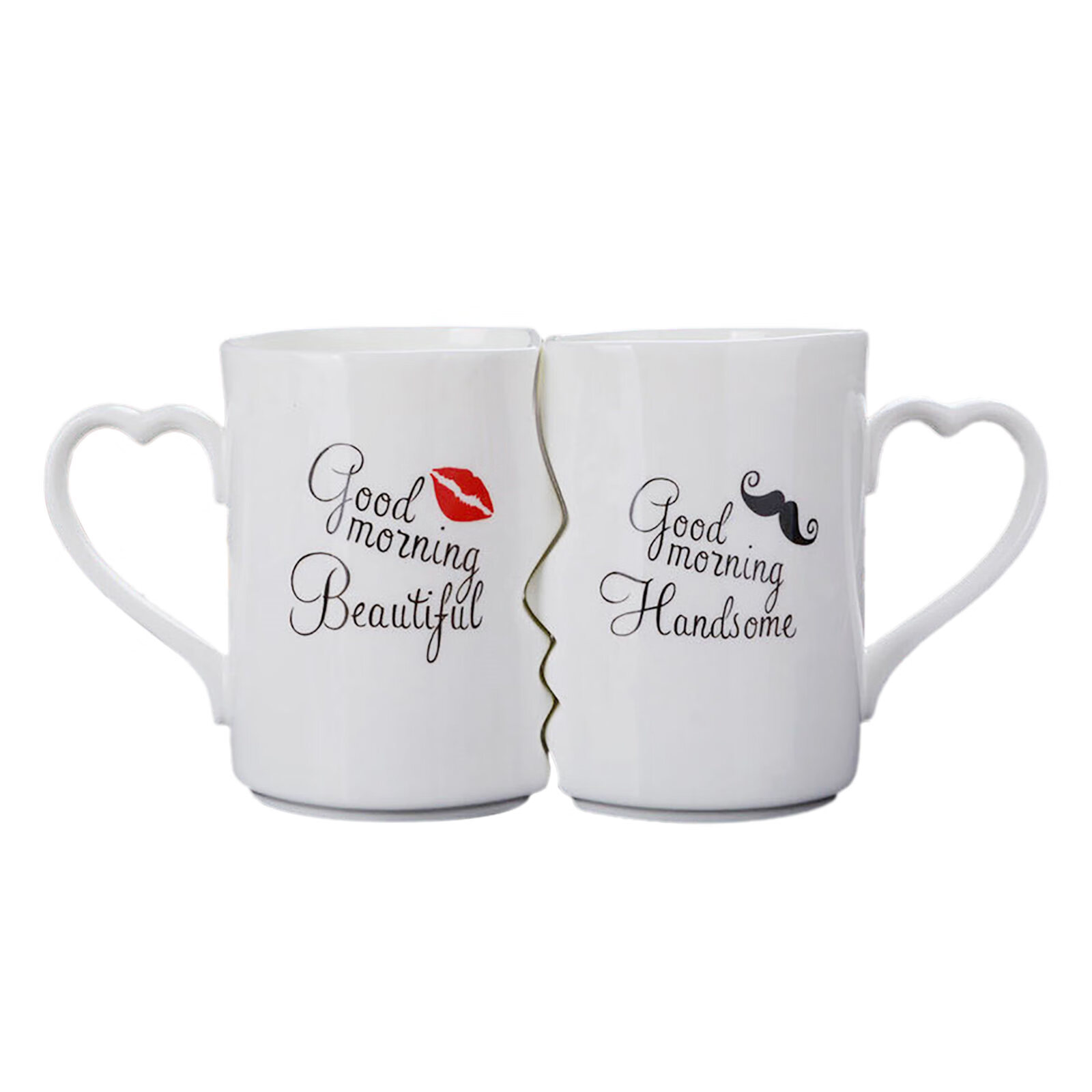 Coffee Couple Mug Set Unique And Funny Tea Ceramic Mug Set For Bride