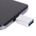 thumbnail image 1 of Adaptador USB a Android Conector de conversión Micro OTG Dispositivo de carga de transmisión de datos Plata, 1 of 8