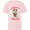 Soft Pink, variant on Disney Vintage Mickey Mouse Christmas Holiday - Short Sleeve T-Shirt for Kids -Customized-White