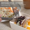 thumbnail image 6 of TEHAUX Forks And Spoons Set High-End Plastic Supplies Weddings 30Pcs, 6 of 6