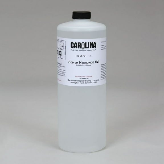 Sodium Hydroxide, 1 M (4%), Aqueous, Laboratory Grade, 1 L