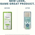 thumbnail image 2 of Cliganic Organic Cotton Swabs, 500 Count - 100% Pure Natural Cotton, Chlorine-Free Hypoallergenic, Soft, Gentle & Absorbent Buds, 2 of 5