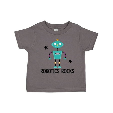 

Inktastic Robotics Rocks Funny Robot Gift Toddler Boy or Toddler Girl T-Shirt