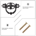 thumbnail image 5 of 6 Pcs Pantry Drawer Pull Furniture Pulls 6.5X2.2CM Black, 5 of 8