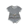 thumbnail image 5 of Summer Infants Toddler Short Sleeve Shorts Set Comfortable Breathable Clothes for Kids Daily Wear, 5 of 5