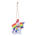 thumbnail image 4 of Etiquetas de árbol de Navidad, patrón de mueco de nieve Etiquetas colgantes de Navidad Ligero 10 unids / set Lindo hecho a mano para decoraciones de festivales ANGGREK Otros, 4 of 8