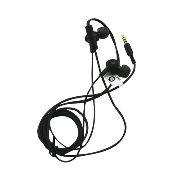 Auriculares internos con cable C100Si con micrófono, auriculares estéreo, graves profundos, música, 3,5 mm