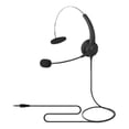 thumbnail image 3 of Auriculares de teléfono con cable y micrófono con cancelación de ruido, ajustables y cómodos, para negocios, para teléfonos de escritorio de oficina y Teléfono portátil, 3 of 8