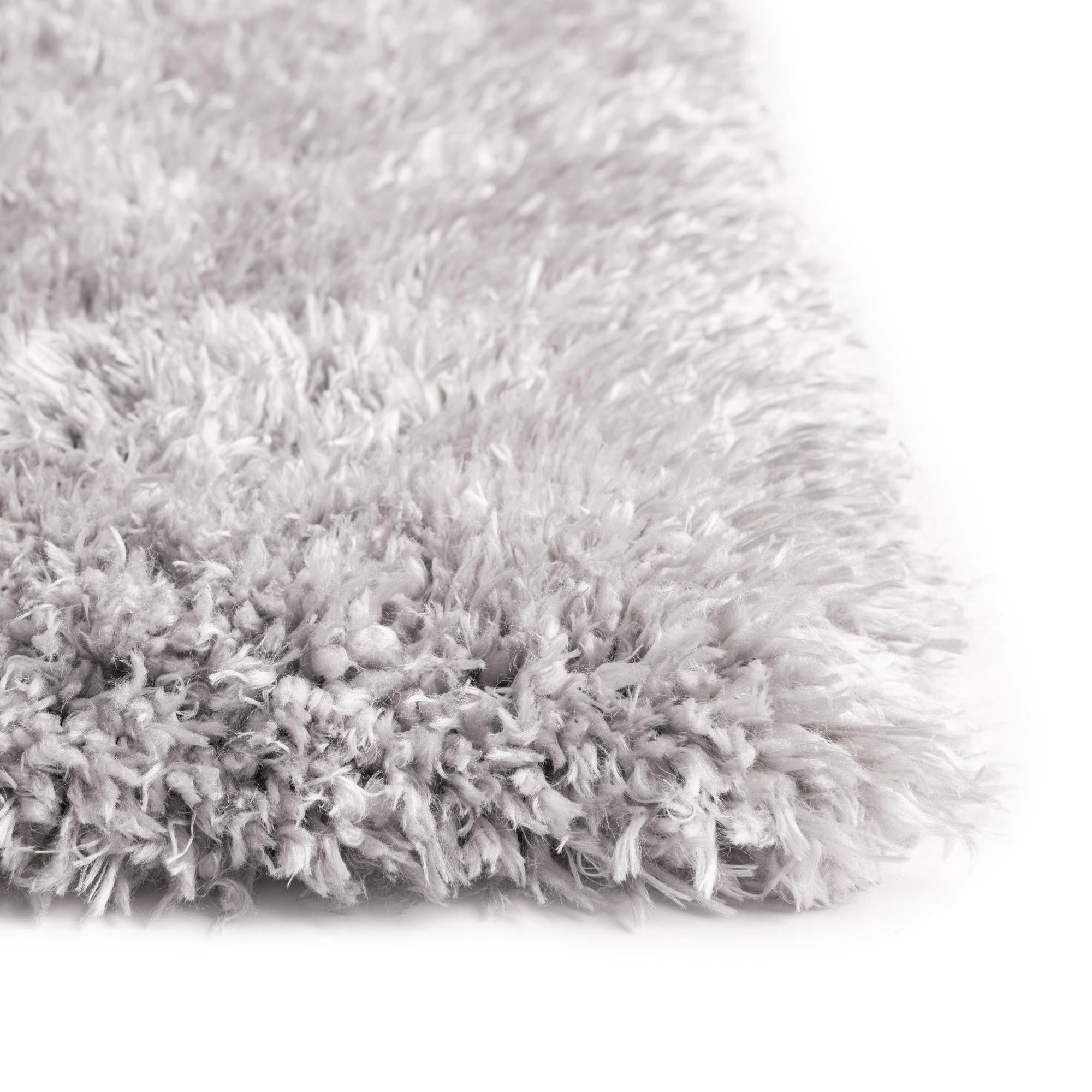 Unique Loom Infinity Shag Collection Area Rug - Jinko (10' x 13' 1" Rectangle Ash)