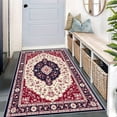 thumbnail image 6 of 4'x6' carpet living room carpet mat anthropologie area rug low pile area rug striped area rug, 6 of 10