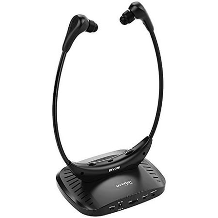 Wireless TV Headphones, iNVONS Bluetooth & Non-Bluetooth TV Hearing Aid Devices Works Best with Analog TV's, Hearing
