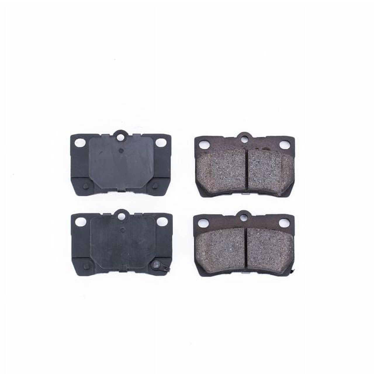 Power Stop Rear Z16 Evolution Ceramic Brake Pads 16-1113 2006 GS300 2006-2007 GS430 2006-2013 IS250 IS350 2007-2011 GS350 GS450H 2009-2011 GS460 2010-2013 IS250C IS350C