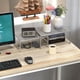 thumbnail image 3 of Bros Expandable Stackable Kitchen Cabinet and Counter Shelf Organizer, Silver,bronce, 3 of 19