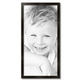 thumbnail image 2 of ArtToFrames 16x33" Wooden Finish Mahogany Picture Frame, Brown Wood Poster Frame, with Regular Acrylic and Foam Backing 3/16 inch (FBPL-4958), 2 of 7