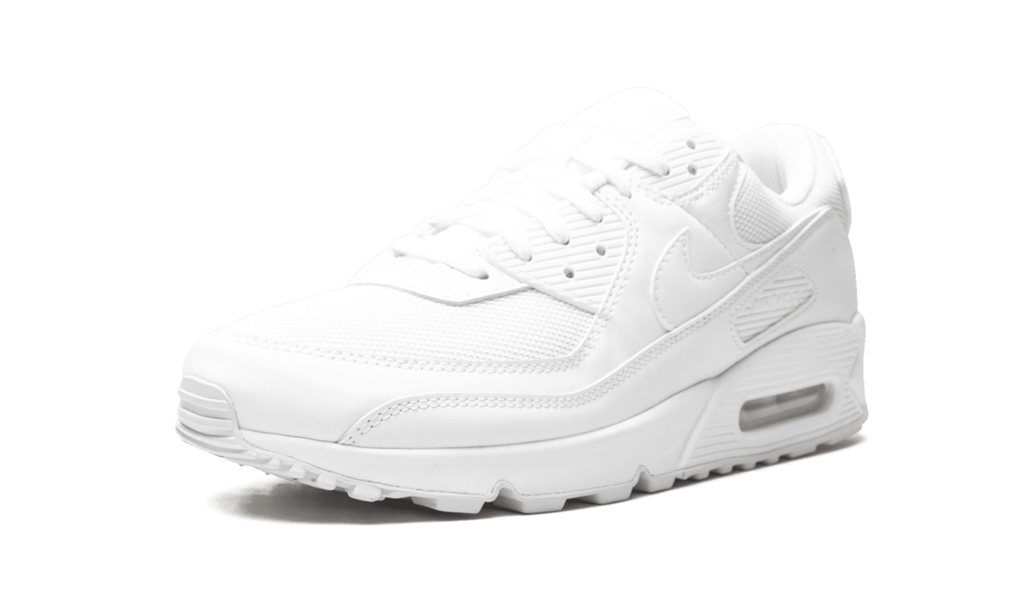 NIKE MENS Air Max 90 "Triple White" CN8490 100 from Stadium Goods
