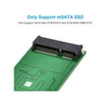 thumbnail image 2 of mSATA Adapter, mSATA to USB 3.0 Adapter, USB mSATA SSD Reader, 50mm Mini SATA Converter as Portable Flash Drive External Hard Drive (No Cable Needed), 2 of 6