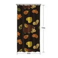 thumbnail image 5 of Fall Autumn Hedgehog Leaves Shower Curtain 36"x72" ,Bathroom Decorative Shower Curtains Set with 12 Hooks,Modern Waterproof Washable Shower Curtain, 5 of 6