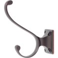 thumbnail image 4 of Heavy-Duty Coat & Hat Hook, 3-7/16" High, 2-15/16" Projection, Vintage Bronze by Stone Harbor Hardware, 4 of 4
