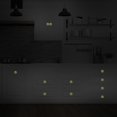 thumbnail image 7 of PhooArto Vintage Skull Flowers 4 PCS Crystal Glass Cabinet Knobs, Drawer Kitchen Cabinets Dresser Cupboard Wardrobe Pulls Handle - Glowing in the Dark, 7 of 7