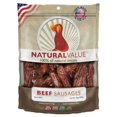 thumbnail image 1 of Natural Value Treats 14oz-Beef Sausages, 1 of 1