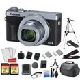 thumbnail image 2 of Canon PowerShot G7X Mark III Camera (Silver) with 128GB Memory Card + More(International Model), 2 of 2