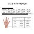 thumbnail image 3 of Guantes de portero profesionales con protección para los dedos para niños, de látex, antideslizantes, para fútbol, para estudiantes de primaria, 3 of 6