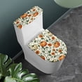 thumbnail image 2 of HELLHERO Sunflower and Pumpkin Pattern Durable for Household, Universal Elastic Fabric Toilet Seat Covers Set, Stretch, Elastic Edge, Pack of 2, 2 of 8