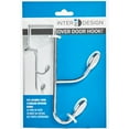 thumbnail image 3 of iDESIGN 76500 Door Hook 10 lb Weight Capacity 2-Hook Steel Chrome, 3 of 3