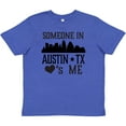 thumbnail image 3 of Inktastic Austin Texas Someone Loves Me Skyline Youth T-Shirt, 3 of 5